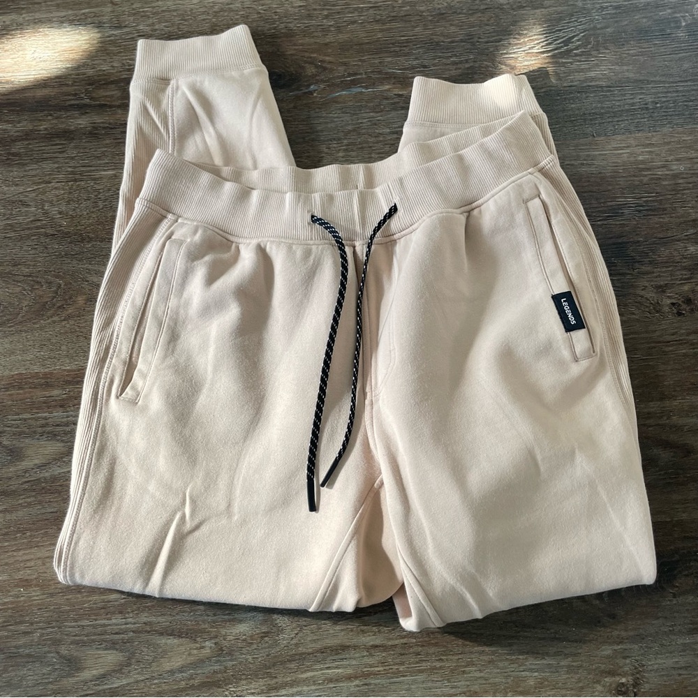 Legends Beige Sweatpants Sz Large